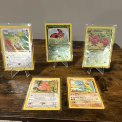 Pokemon Southern Islands 5 Card Lot - Image 1