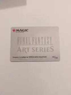 Summon: Leviathan Art Card Art Series: Final Fantasy Regular NM MTG - Image 2