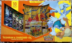Reshiram & Charizard GX Premium Collection Box Pokemon Card SEALED - Image 1