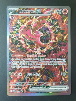 Oricorio ex MEP 024 Ultra-Premium UPC Black Star PROMO Pokemon Card | NEAR MINT - Image 1