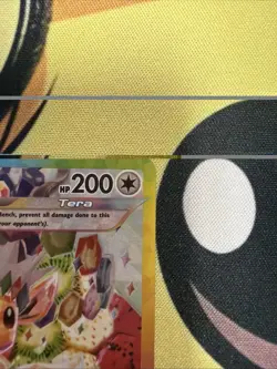 Pokemon TCG Prismatic Evolutions Eevee EX 174 Black Star Promo Card NM - Image 5