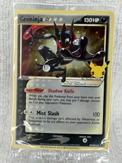 Greninja Star SWSH144 SWSH: Sword & Shield Promo Cards Holo SEALED - Image 1