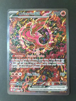 Oricorio ex MEP 024 Ultra-Premium UPC Black Star PROMO Pokemon Card | EXC - Image 1