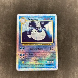 Pokemon TCG Dewgong Reverse Holo Card Legendary Collection 40/110 - Image 1