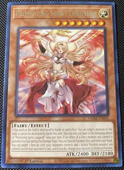 Protecting Spirit Loagaeth VASM-EN041 Valiant Smashers 1st Edition - Yugioh Card - Image 1
