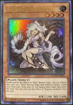 Traptrix Genlisea DUOV-EN054 Duel Overload 1st Edition - Yugioh Card - Image 1
