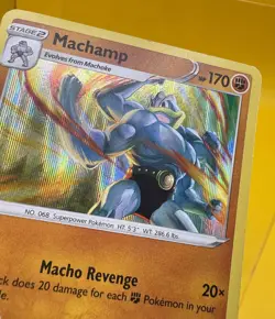 Machamp 026/073 Holo Rare Champion's Path Pokemon Card LP - Image 3