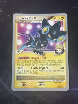 Pokemon Card Luxray GL LV. X 109/111 World Championships 2009 MP/HP - Image 1