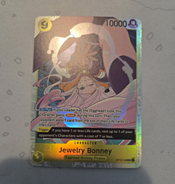 Bandai One Piece Card Game Jewelry Bonney OP13-108 Special Rare Foil AA - Image 1
