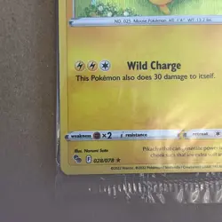 Pokemon Pikachu TCG Holo Rare Card Sealed, Pokemon Go 028/078 - Image 3