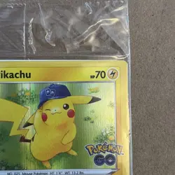 Pokemon Pikachu TCG Holo Rare Card Sealed, Pokemon Go 028/078 - Image 5