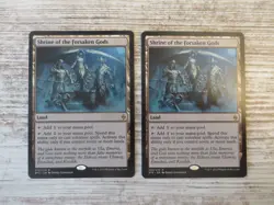 2x Shrine of the Forsaken Gods - Battle for Zendikar - NM - English - OOP MTG - Image 1