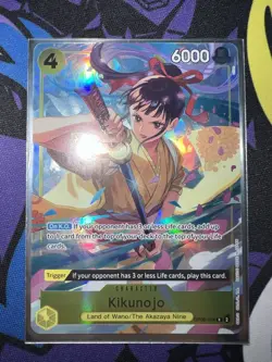 One Piece Card Game Kikunojo OP06-104 alt art premium card collection vol 2 - Image 1