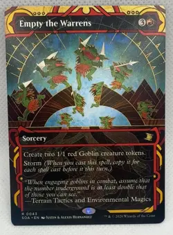Empty the Warrens 43 Secrets of Strixhaven: Mystical Archive R NM MTG Card - Image 1