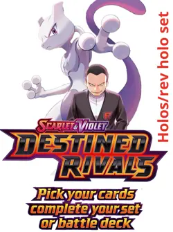 Destined Rivals- Pick your Card holo/rev holo - Image 1