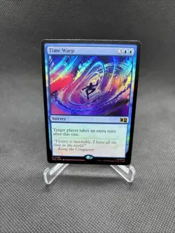 ***Time Warp FOIL*** Mtg Marvel Super Heroes - Image 1