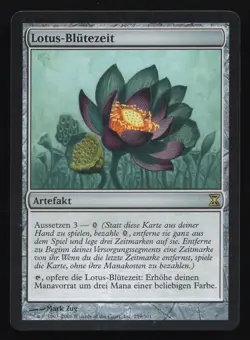Lotus Blutezeit / Lotus Bloom - Zeitspirale / Time Spiral - Near Mint - GER- MTG - Image 1