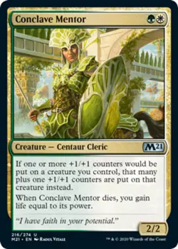 4x Conclave Mentor NM-Mint, English Core Set 2021 MTG Magic - Image 1