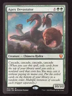 1x MTG Apex Devastator - Commander Legends (CMR) #217 - Magic the Gathering - Image 1