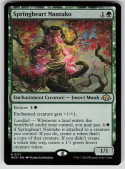 Springheart Nantuko Rare Modern Horizons 3 171 MTG Near Mint 2024 - Image 1