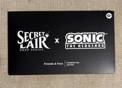 MTG Secret Lair x Sonic: Friends & Foes ~ Rainbow FOIL ~ Sealed! - Image 1
