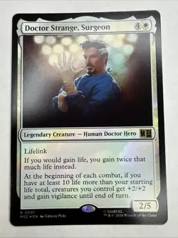 Doctor Strange, Surgeon [Foil] #591 ** Magic Marvel Super Heroes Commander *NM* - Image 1