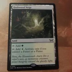 Hushwood Verge - Duskmourn: House of Horror Regular MTG - Image 1