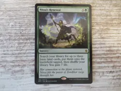 1x Nissa's Renewal - Battle for Zendikar - NM - English - OOP MTG - Image 1