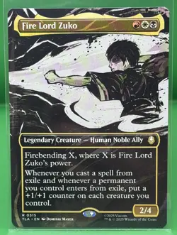 MTG Avatar The Last Airbender FIRE LORD ZUKO #315 0315 NM - Image 1