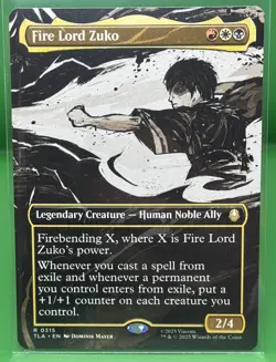 MTG Avatar The Last Airbender FIRE LORD ZUKO #315 0315 NM - Image 2