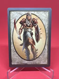 Soldier Token 1998 Unglued UGL Daren Bader Art LP MTG Vintage - Image 1