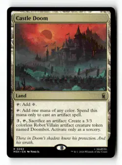Castle Doom 263 Rare MTG MSH NM - Image 2