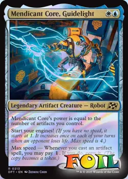 Mendicant Core Guidelight 0213 MTG Aetherdrift Rare NP Foil - Image 1