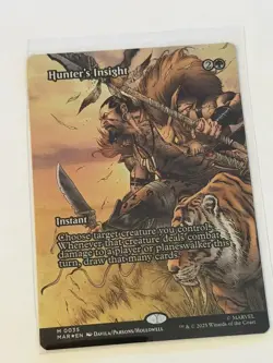 Hunter's Insight Borderless Marvel Universe Foil 35 - Image 1