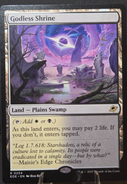 Godless Shrine R 254 | MTG EOE | Edge of Eternities Regular - Image 1
