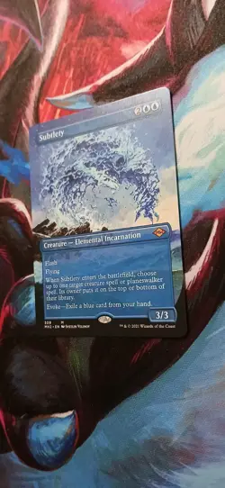 Magic: The Gathering Subtlety Mythic Borderless #309 Modern Horizons 2 English - Image 3
