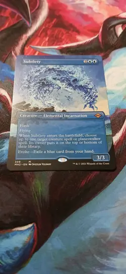 Magic: The Gathering Subtlety Mythic Borderless #309 Modern Horizons 2 English - Image 4