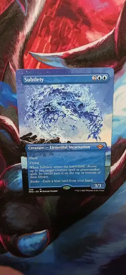 Magic: The Gathering Subtlety Mythic Borderless #309 Modern Horizons 2 English - Image 5