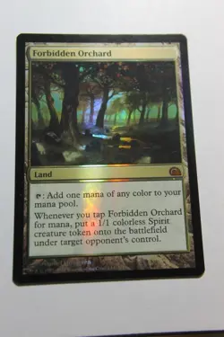 MTG Forbidden Orchard x1-Foil -From the Vault: Realms-Lightly Played - Image 1
