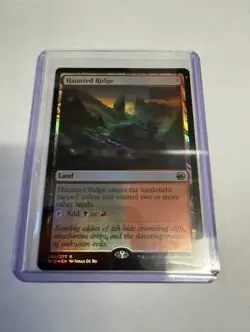 MTG - Innistrad Remastered - Haunted Ridge FOIL - Image 1