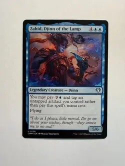 Zahid, Djinn of the Lamp 136 MTG Commander Masters - Image 1
