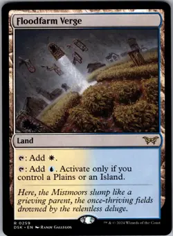 Floodfarm Verge - #259 - Duskmourn: House of Horror - Magic: The Gathering NM - Image 1
