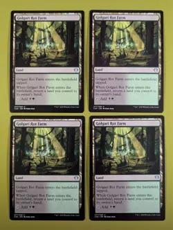 Golgari Rot Farm x4 Commander 2020 4x Playset Magic the Gathering MTG - Image 1