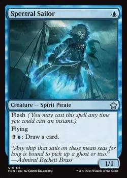 1x Spectral Sailor - Foil NM Eng MTG - Foundations - Image 1