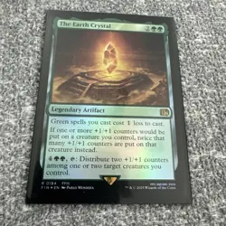 The Earth Crystal #184 FOIL Rare MTG X Final Fantasy - Image 1