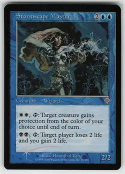 MTG Stormscape Master Foil Invasion # 76 NM - Image 1