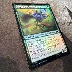 Tippy-Toe, Terrific Partner 0734 (Foil) MTG MSC Marvel Super Heroes Commander NM - Image 3