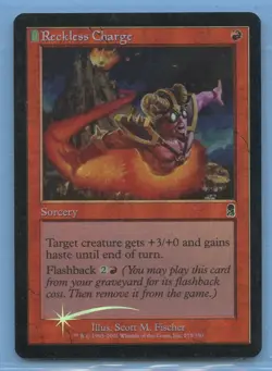 MTG: Odyssey: Reckless Charge: FOIL - Image 1