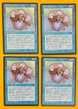 MTG ZUR'S WEIRDING (x4) Ice Age (OldManMTG 011-073) - Image 1