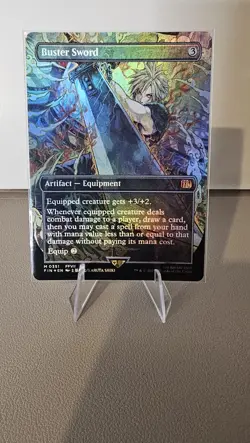Buster Sword (Borderless) 351 FINAL FANTASY Foil NM - Image 1